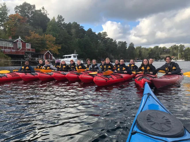 Lab outing Sweden
